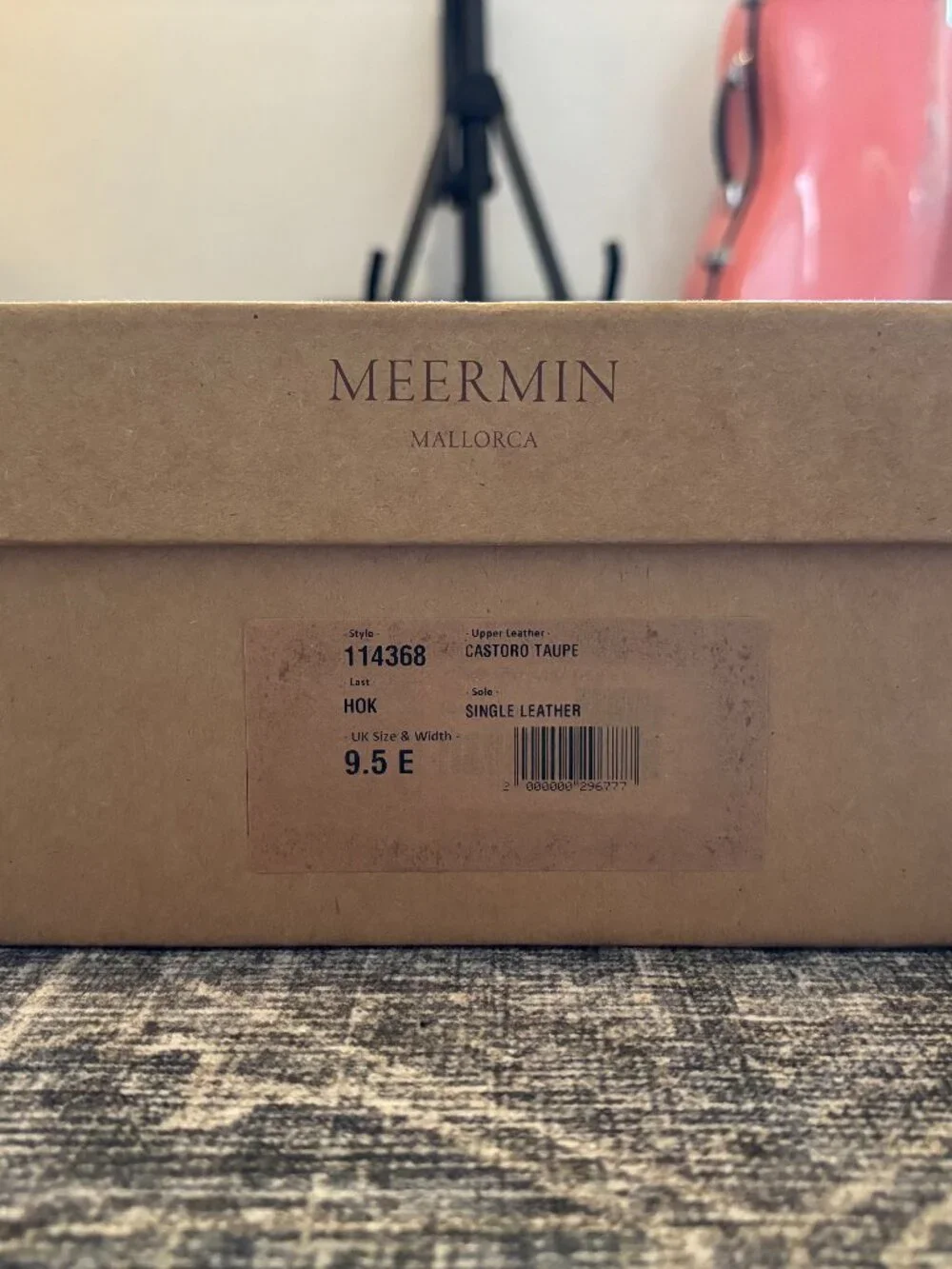 Meermin 114368 Castoro Suede Desert Boot, Taupe (Tan)